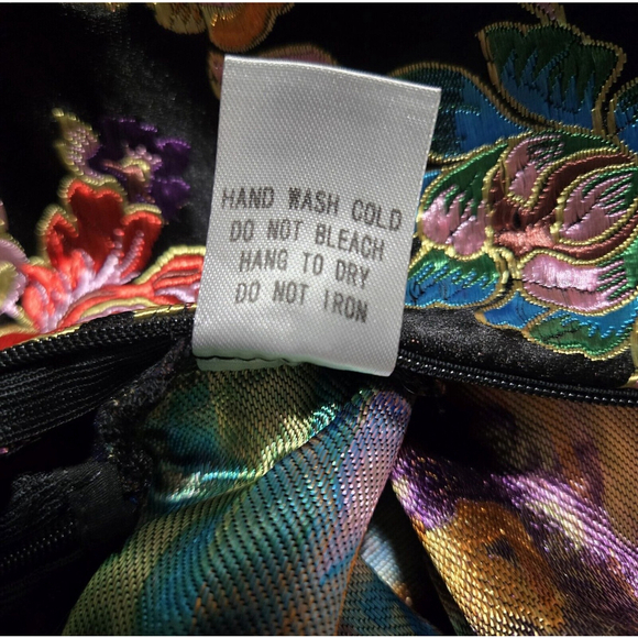 Olia Metallic Jacquard Strapless Floral Midi Dress XS NWT Black Holiday Party - Picture 7 of 8